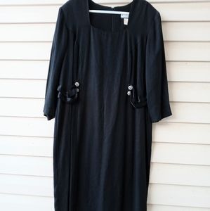 ALEXIS Black Midi dress size 20W